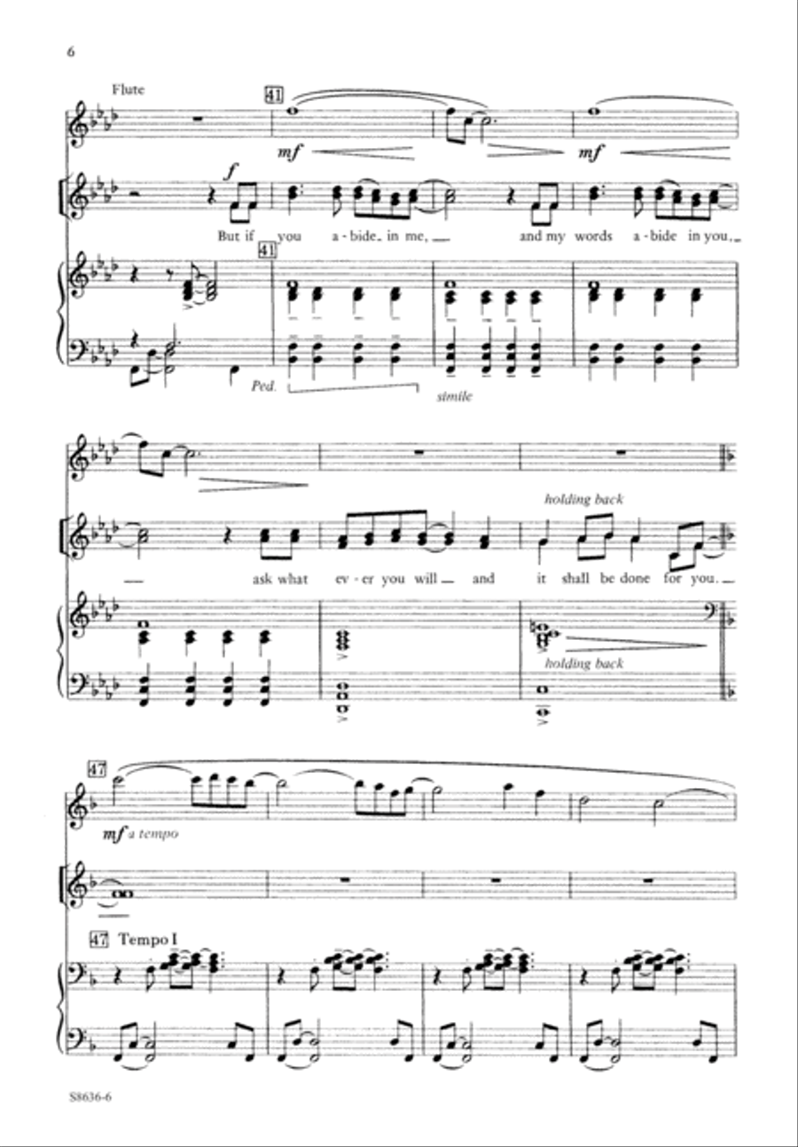 I am the Vine I am the Vine Unison Choir scores gallery preview page 7