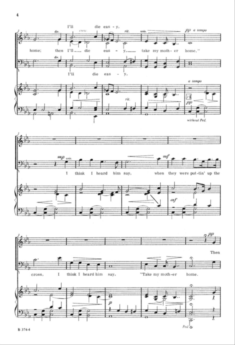 I Think I Heard Him Say I Think I Heard Him Say 4-Part scores gallery preview page 5