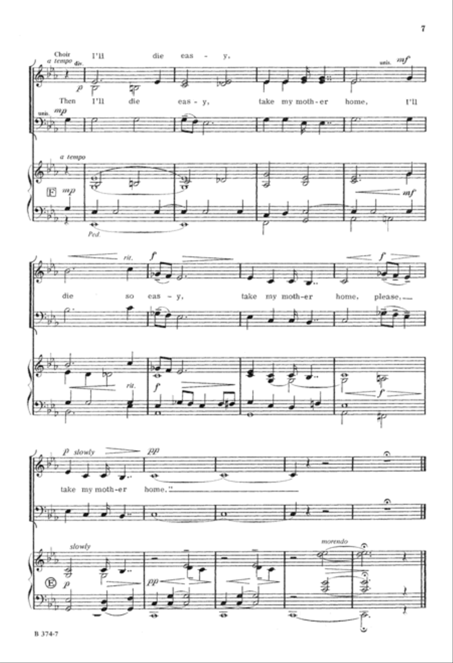 I Think I Heard Him Say I Think I Heard Him Say 4-Part scores gallery preview page 8