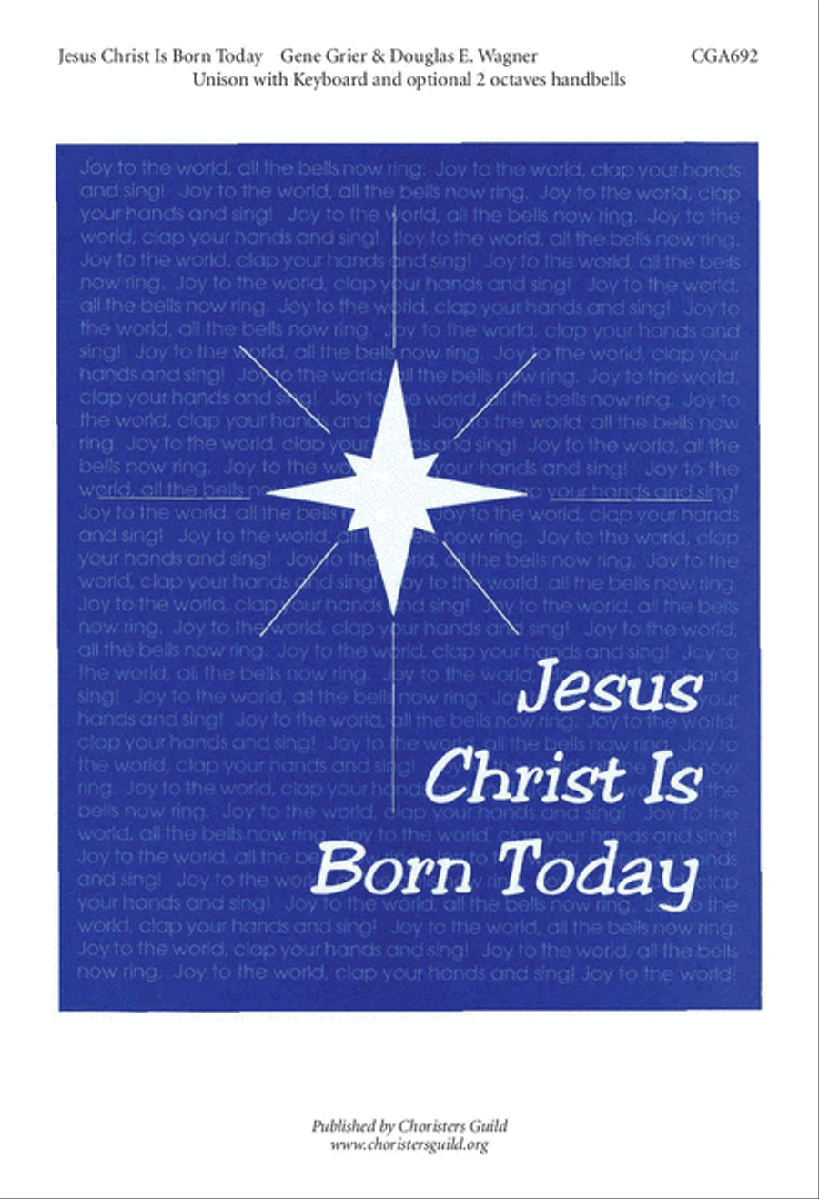 Jesus Christ is Born Today Unison Choir scores gallery preview page 1