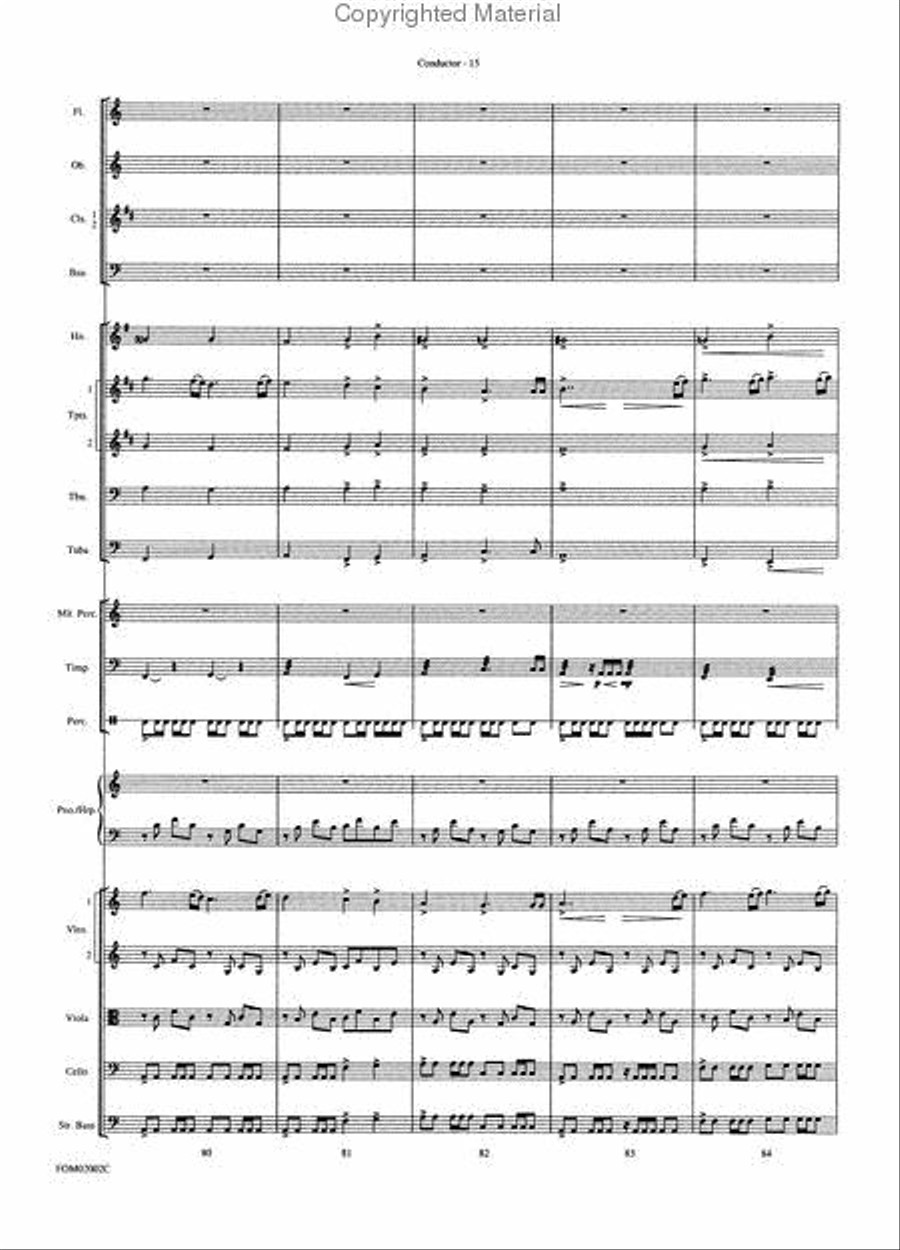The Lord of the Rings: The Fellowship of the Ring Full Orchestra scores gallery preview page 31