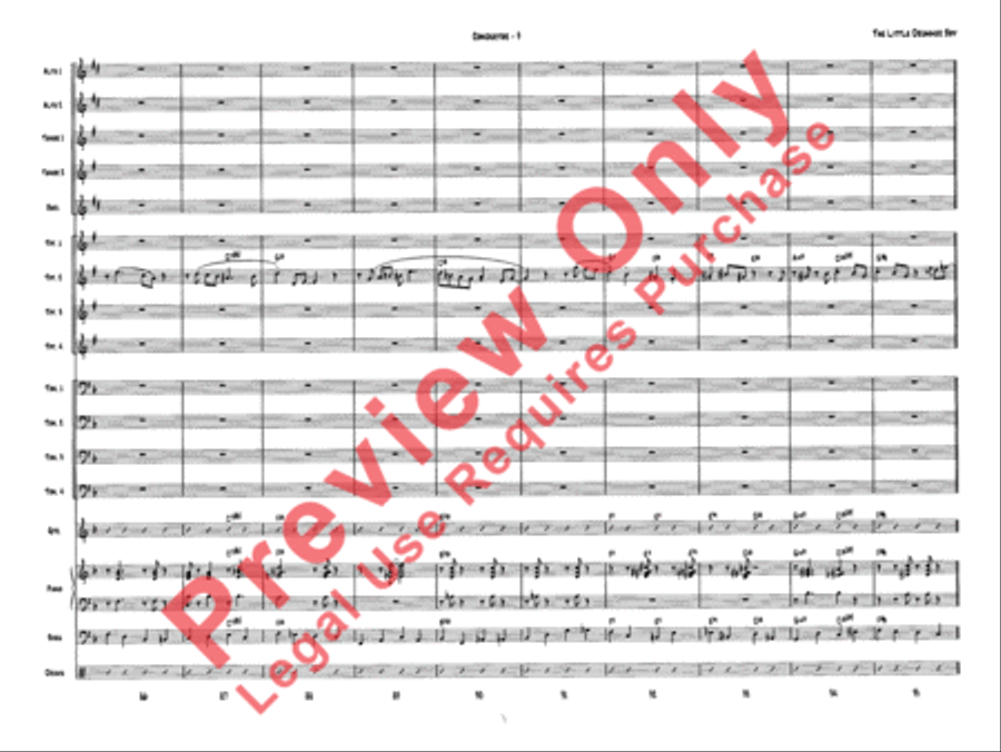 The Little Drummer Boy The Little Drummer Boy Jazz Ensemble scores gallery preview page 12