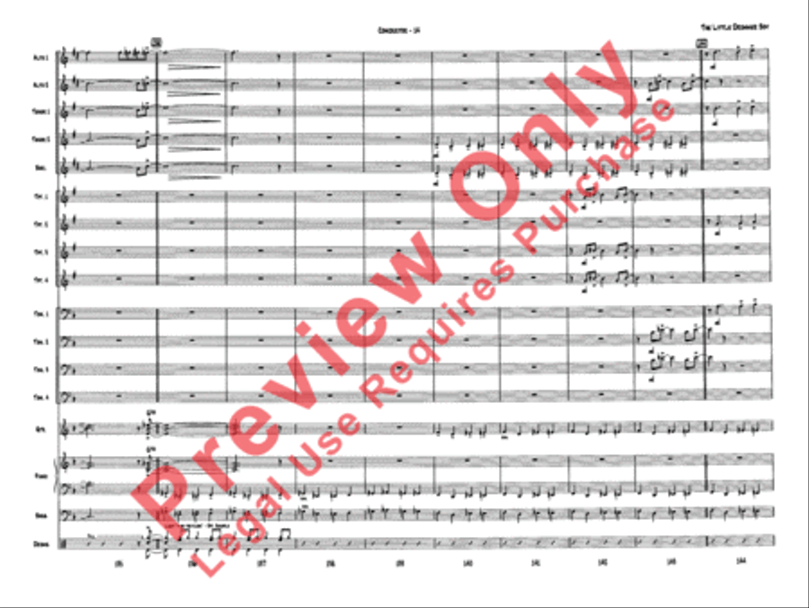 The Little Drummer Boy The Little Drummer Boy Jazz Ensemble scores gallery preview page 17