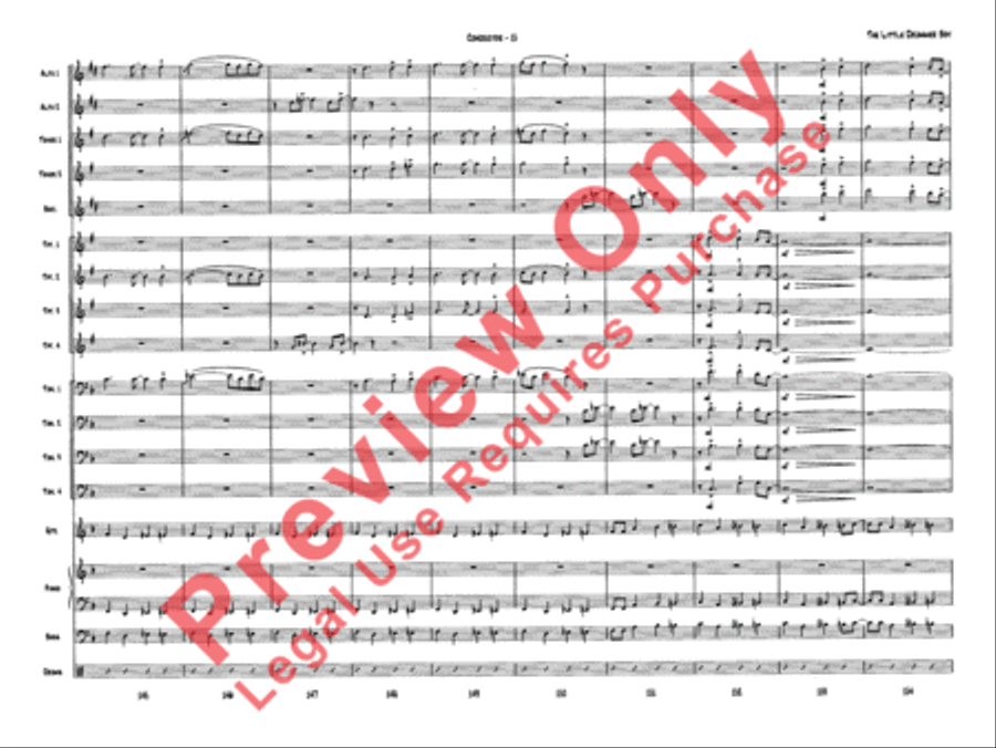 The Little Drummer Boy The Little Drummer Boy Jazz Ensemble scores gallery preview page 18