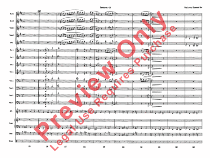 The Little Drummer Boy The Little Drummer Boy Jazz Ensemble scores gallery preview page 19