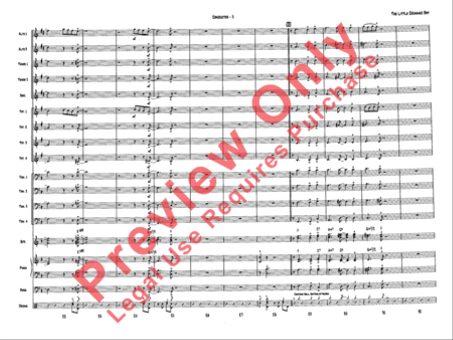 The Little Drummer Boy The Little Drummer Boy Jazz Ensemble scores gallery preview page 6