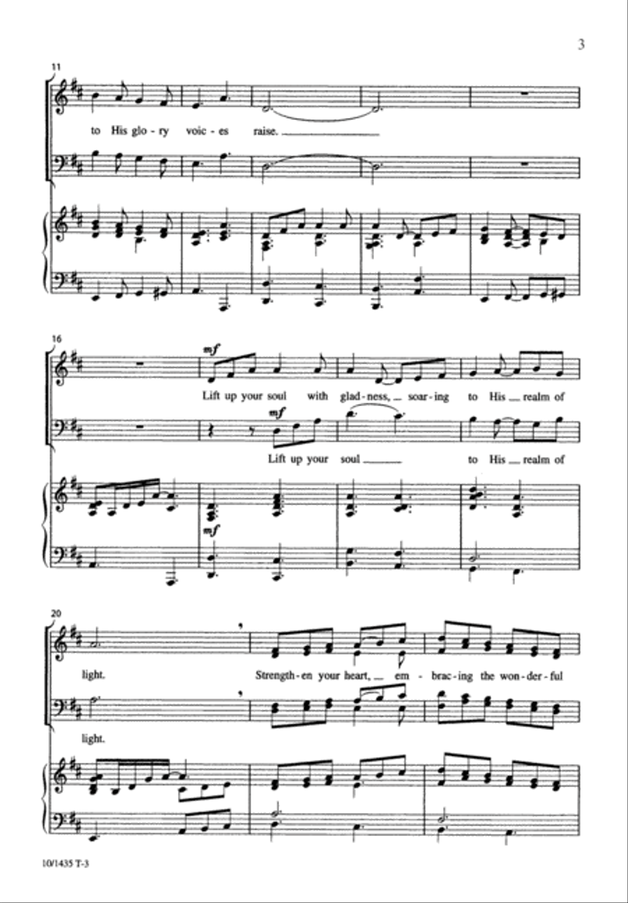 Lift up Your Voice with Singing 4-Part scores gallery preview page 4