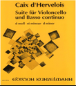 Suite for cello and basso continuo