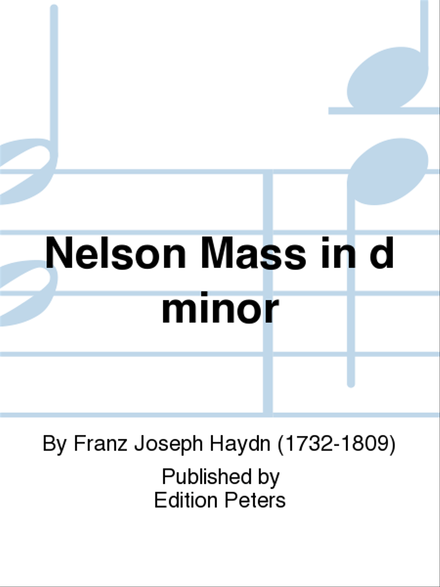 Nelson Mass in d minor Hob.XXII/11 Choir scores gallery preview page 1
