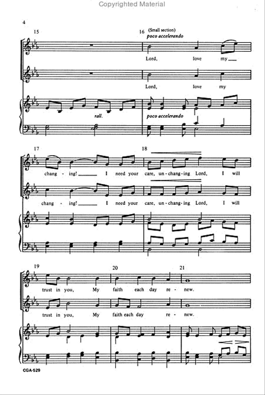 Lord, Bless My Growing 2-Part scores gallery preview page 4