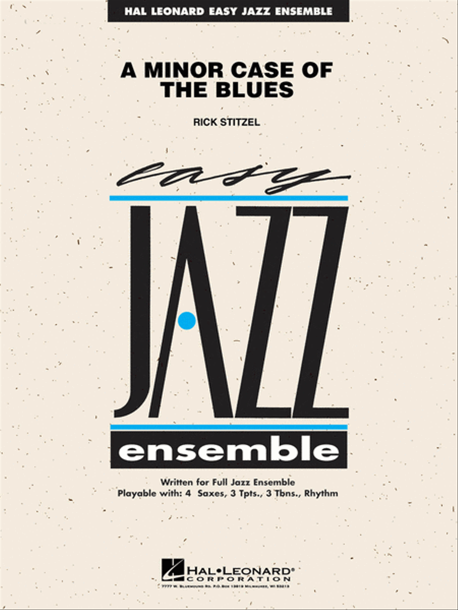 A Minor Case of the Blues Jazz Ensemble scores gallery preview page 1