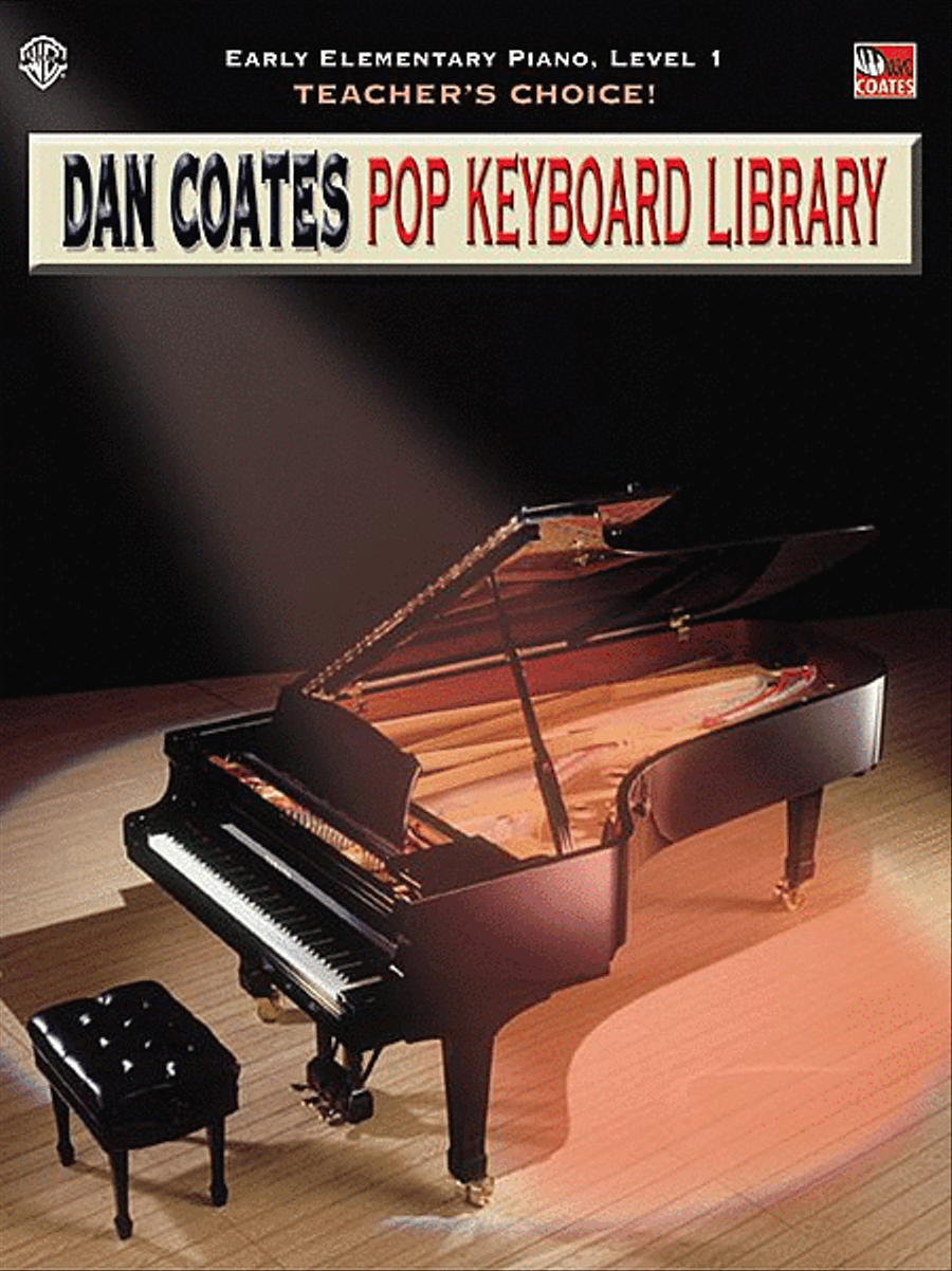 Teacher's Choice! Dan Coates Pop Keyboard Library Piano Method scores gallery preview page 1