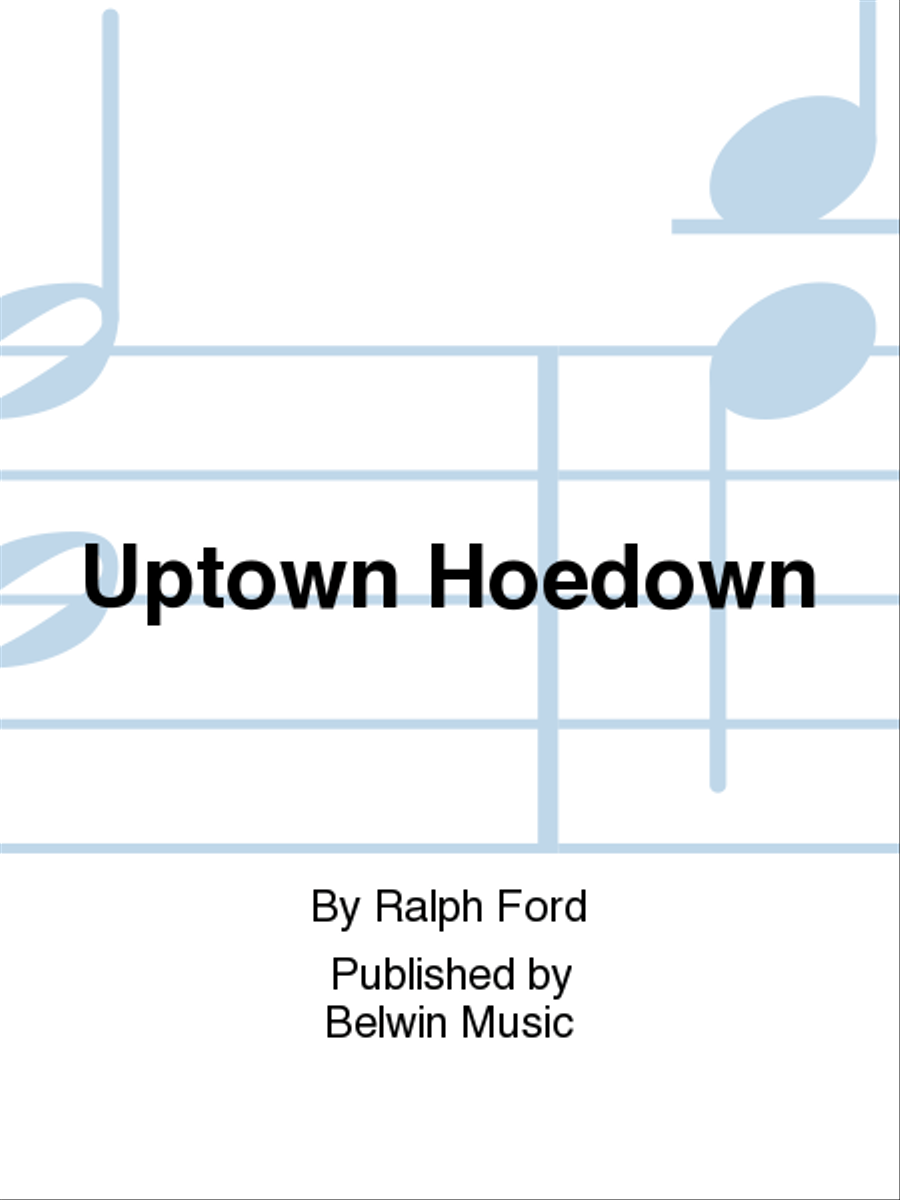 Uptown Hoedown by Ralph Ford Full Orchestra - Sheet Music