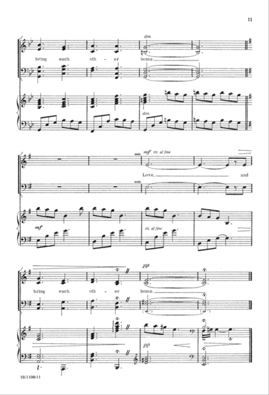 Love One Another Love One Another 4-Part scores gallery preview page 12