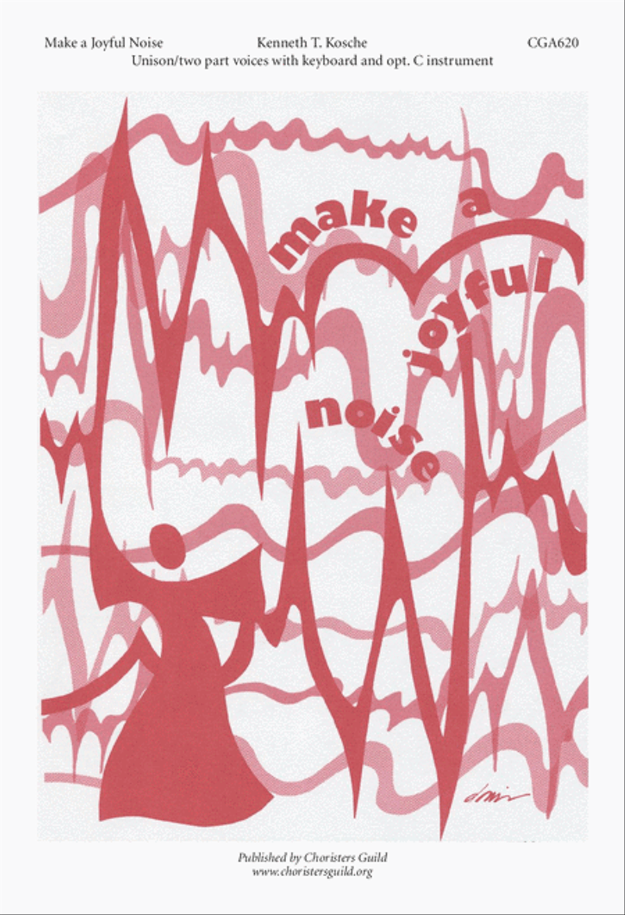 Make a Joyful Noise Unison Choir scores gallery preview page 1