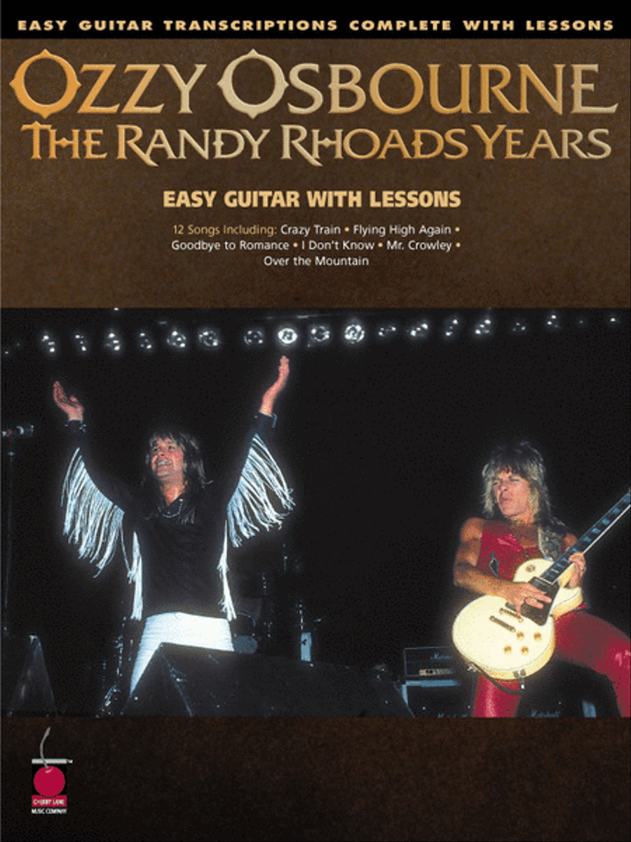 Ozzy Osbourne - The Randy Rhoads Years Guitar Tablature scores gallery preview page 1