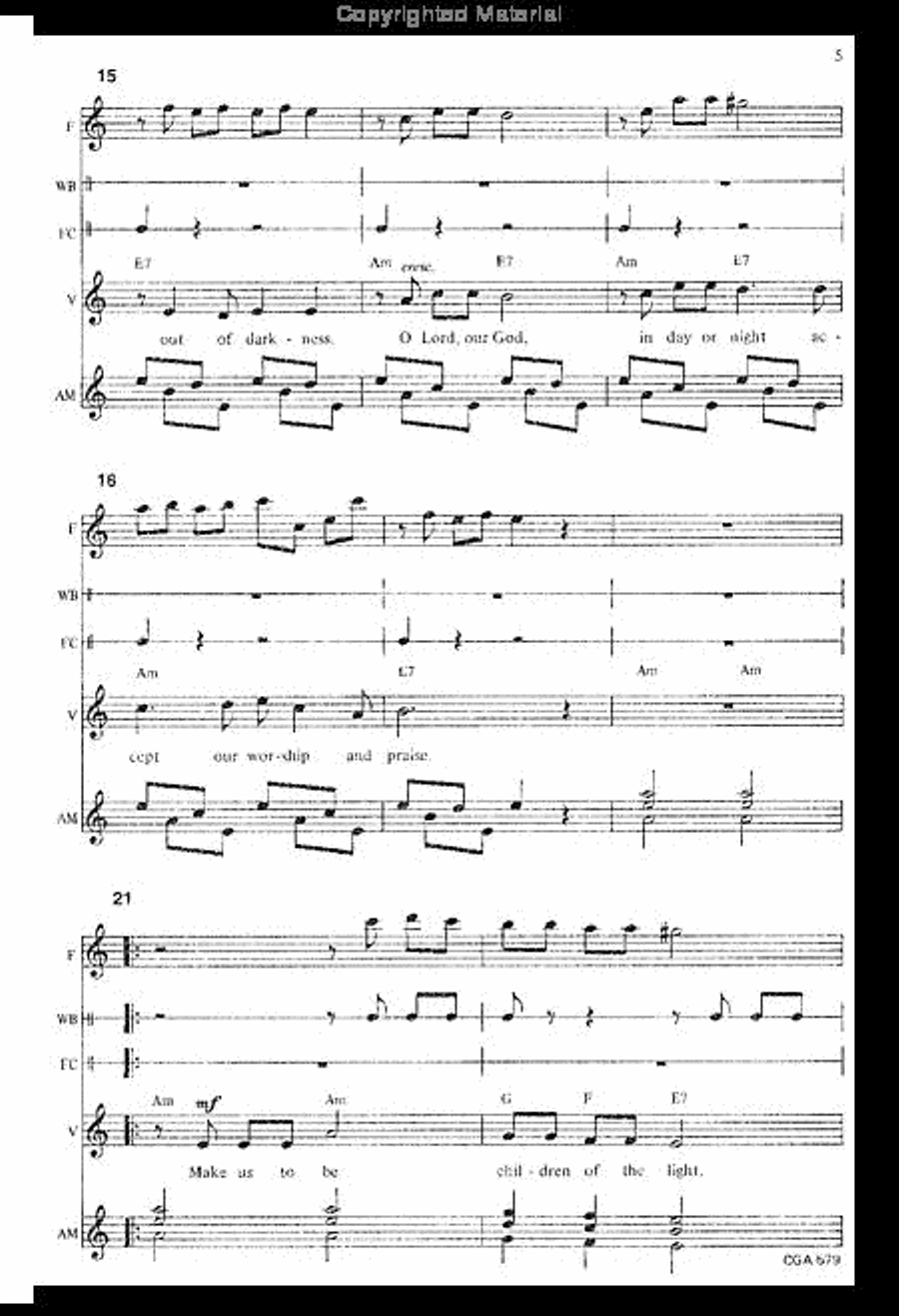 Make Us to Be Make Us to Be Unison Choir scores gallery preview page 5