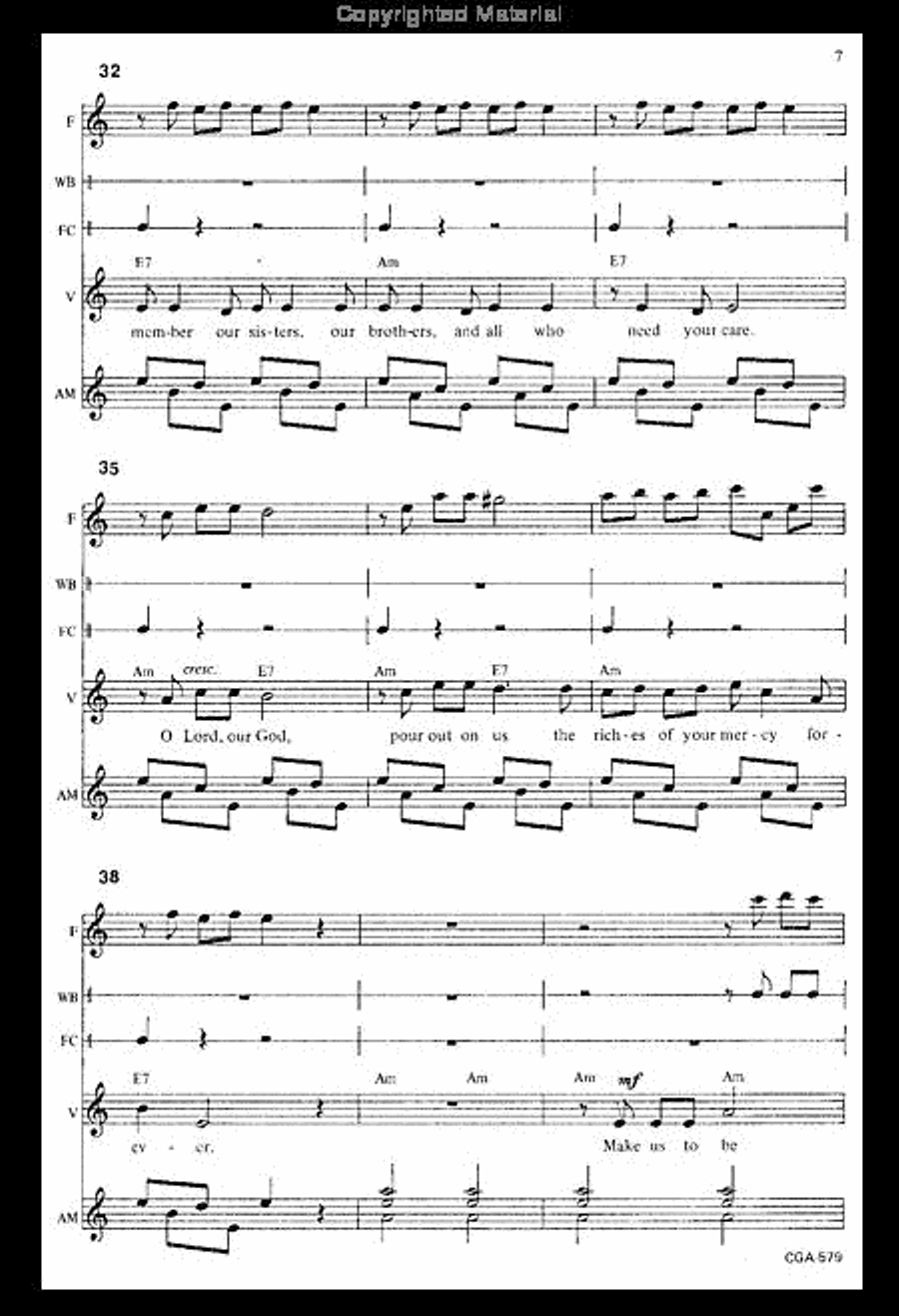 Make Us to Be Make Us to Be Unison Choir scores gallery preview page 7