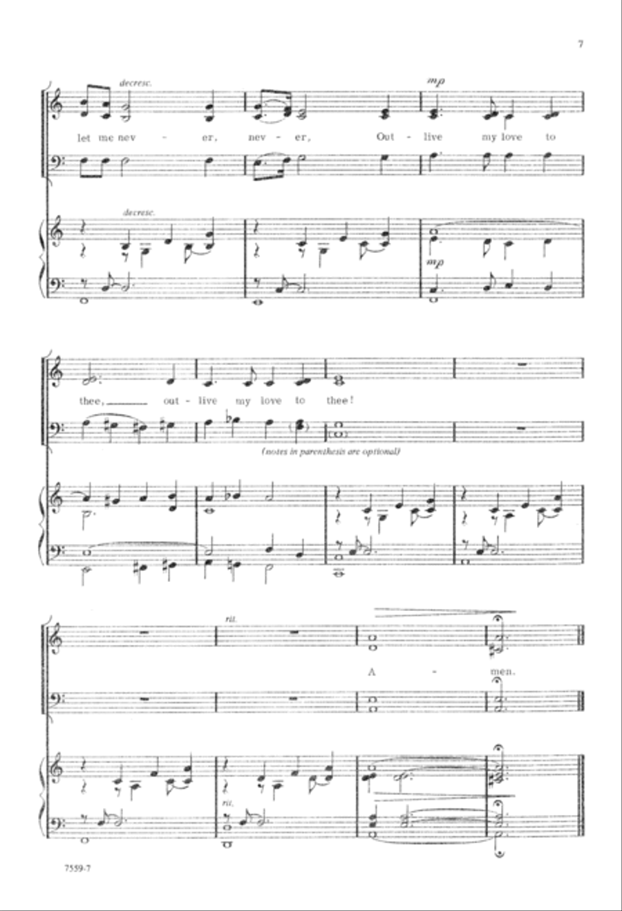 O Sacred Head, Now Wounded 3-Part scores gallery preview page 8