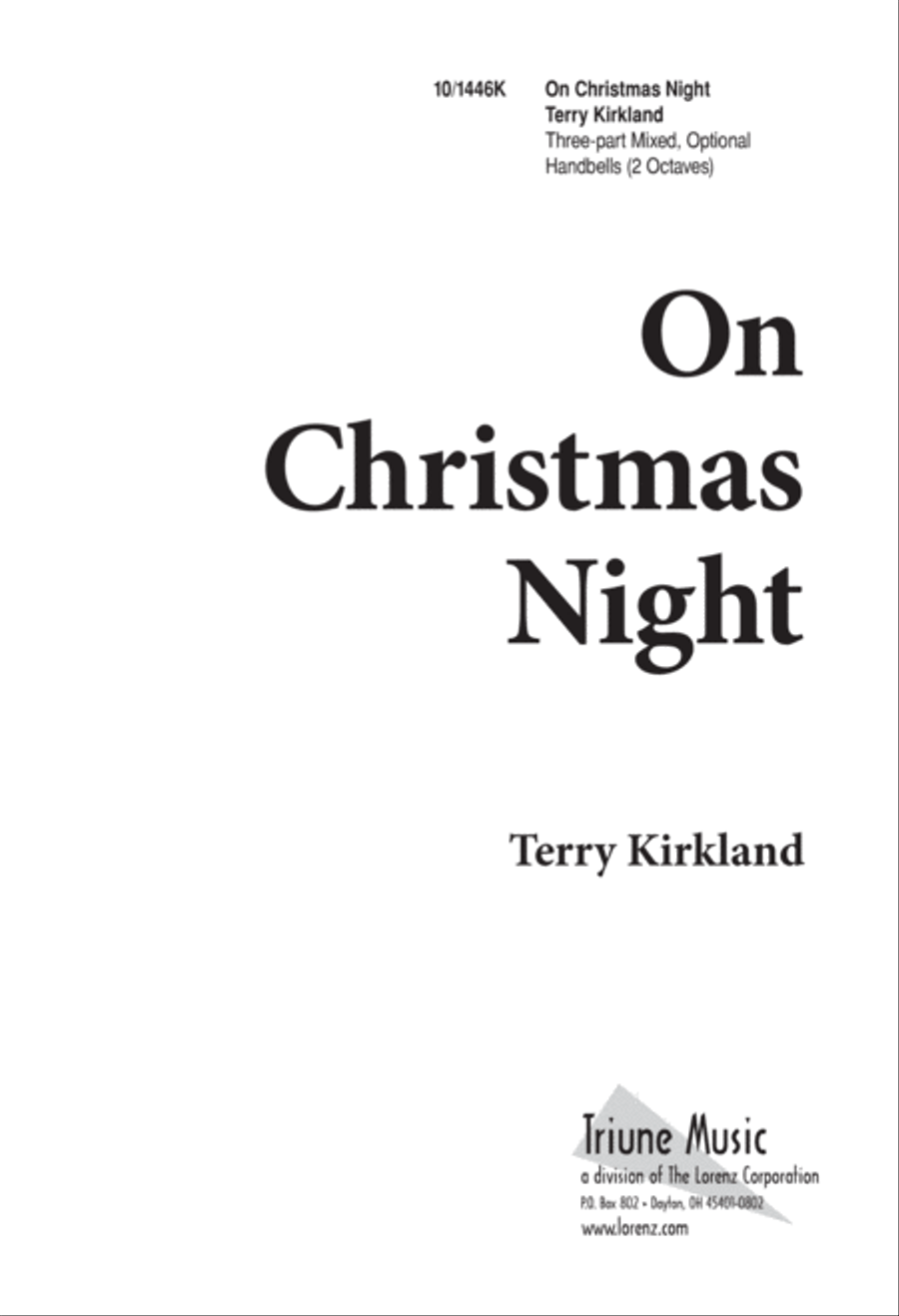 On Christmas Night On Christmas Night 3-Part scores gallery preview page 2