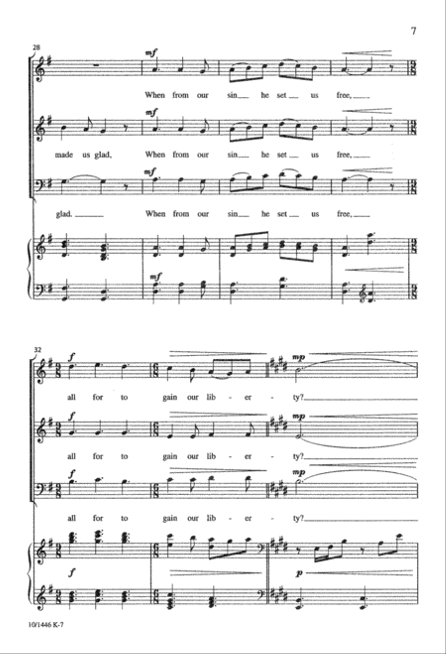 On Christmas Night On Christmas Night 3-Part scores gallery preview page 8