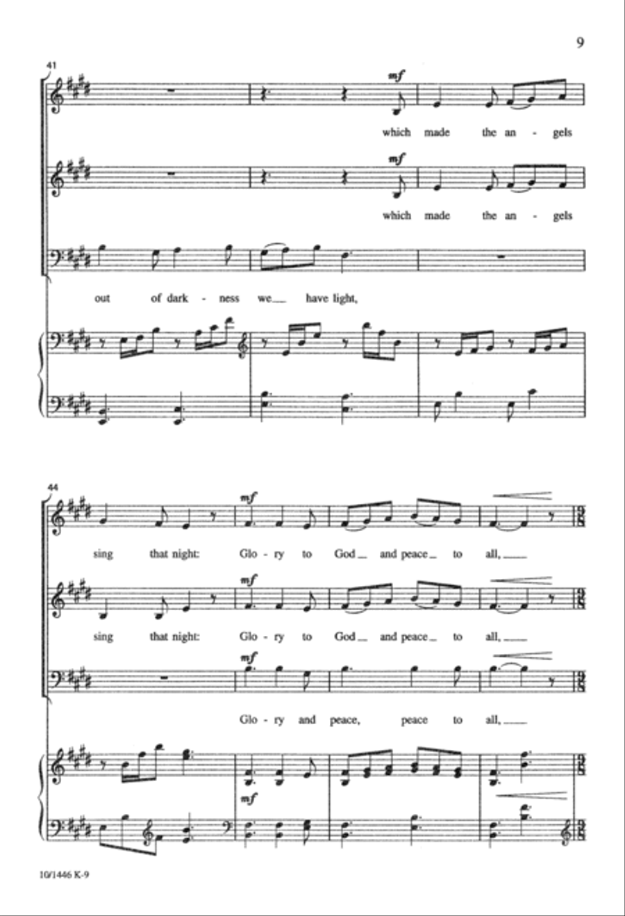 On Christmas Night On Christmas Night 3-Part scores gallery preview page 10