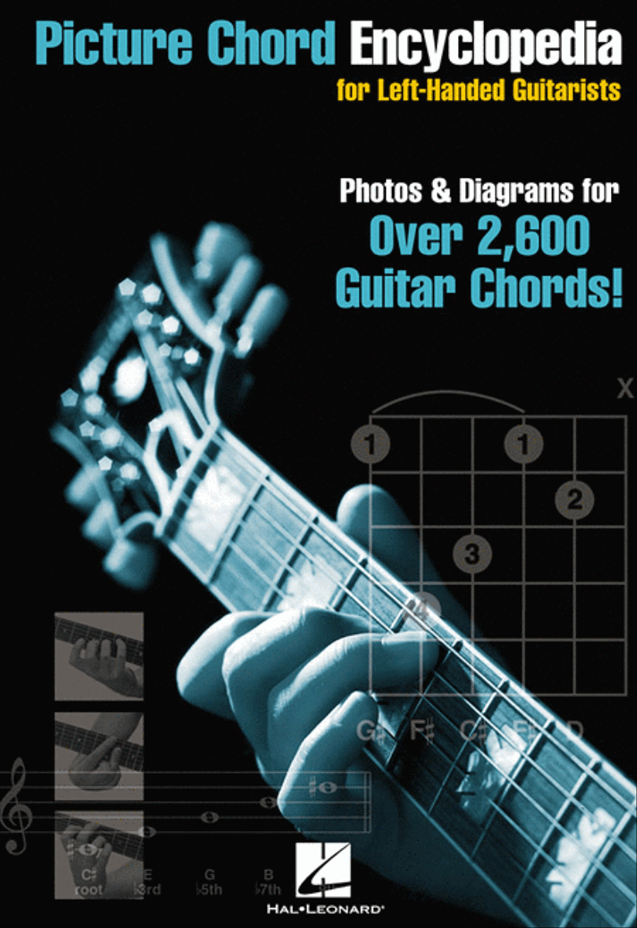 Picture Chord Encyclopedia for Left Handed Guitarists Guitar scores gallery preview page 1