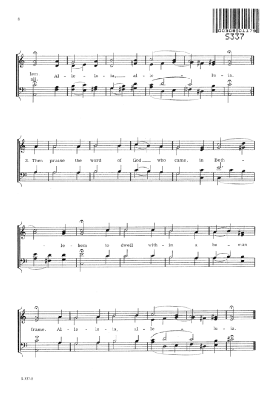 People, Look East People, Look East 4-Part scores gallery preview page 9