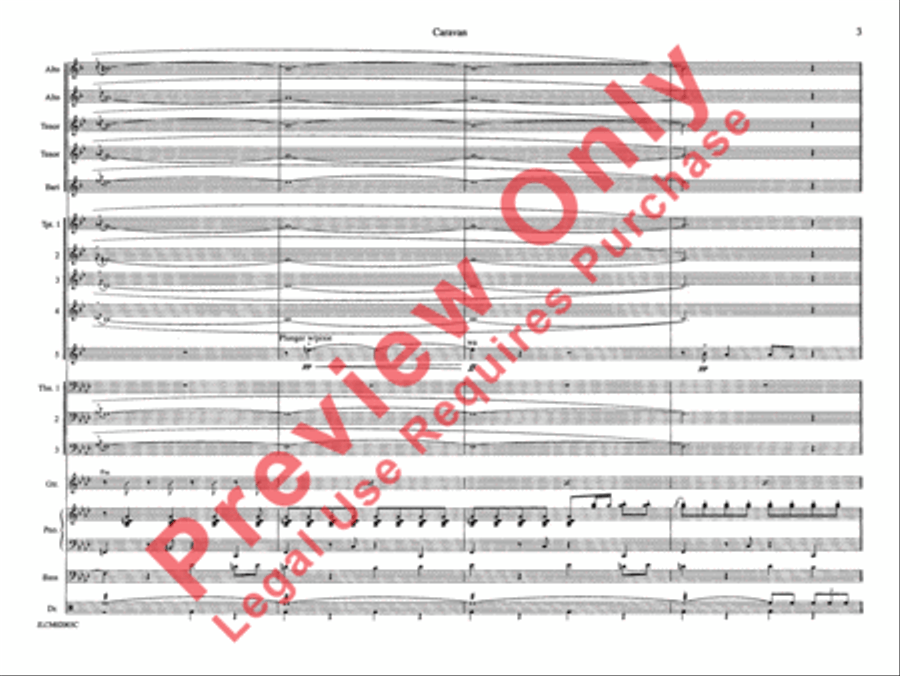 Caravan Caravan Jazz Ensemble scores gallery preview page 10