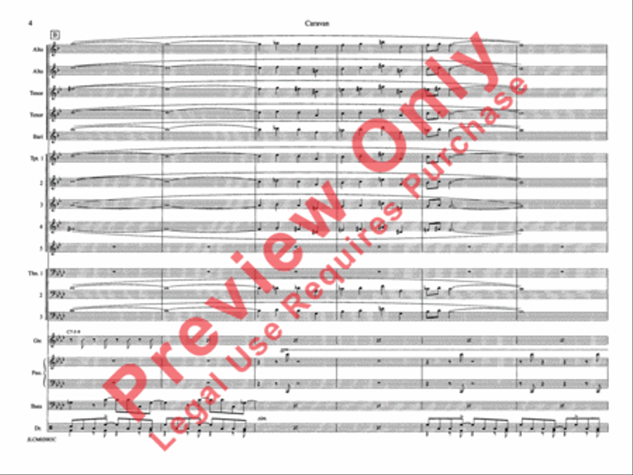 Caravan Caravan Jazz Ensemble scores gallery preview page 11