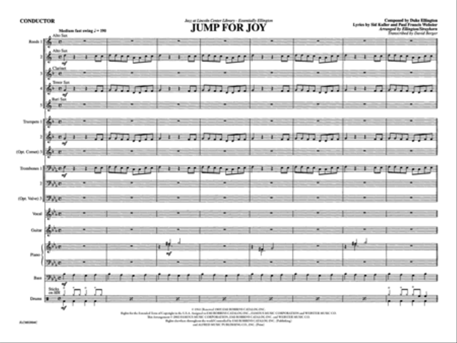 Jump for Joy Jazz Ensemble scores gallery preview page 6
