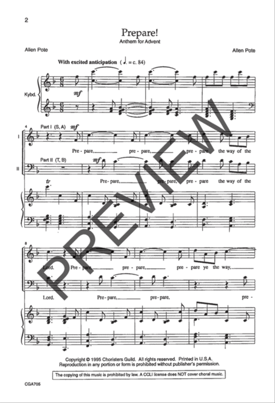 Prepare 2-Part scores gallery preview page 2