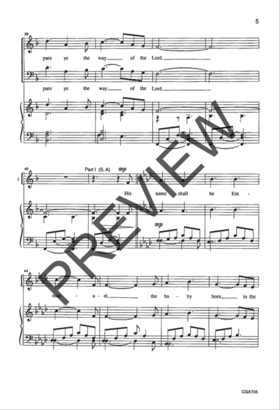 Prepare 2-Part scores gallery preview page 5