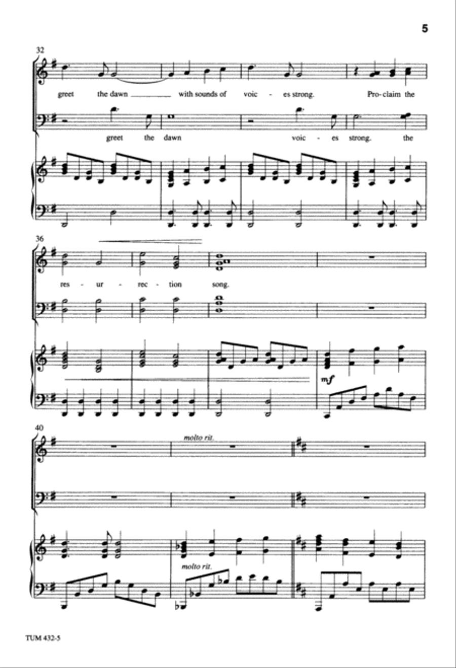 Proclaim the Glorious Truth 4-Part scores gallery preview page 6