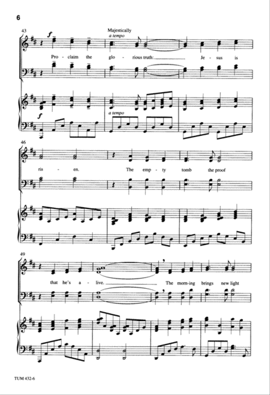 Proclaim the Glorious Truth 4-Part scores gallery preview page 7