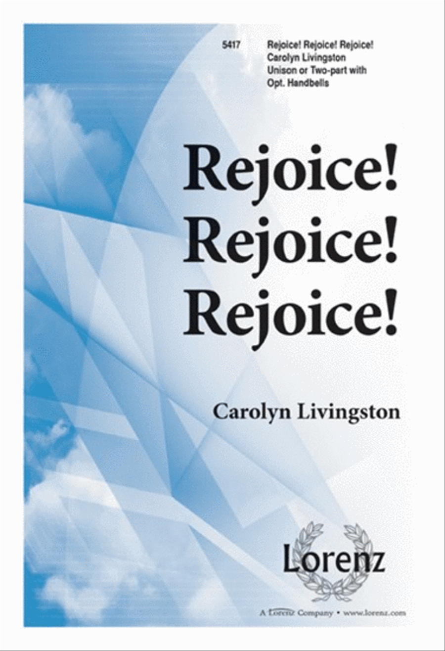 Rejoice, Rejoice, Rejoice Unison Choir scores gallery preview page 1