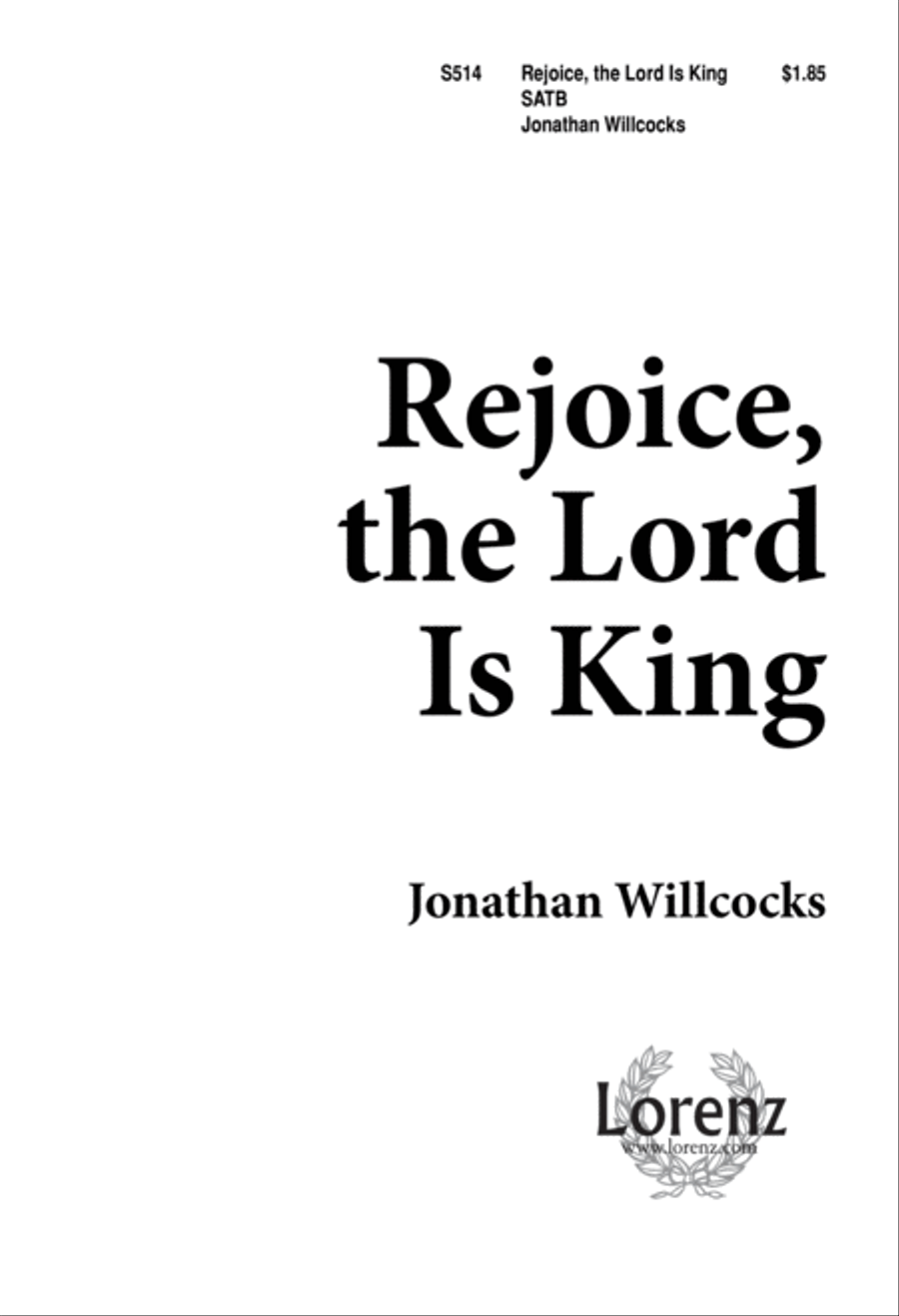 Rejoice! The Lord is King 4-Part scores gallery preview page 2