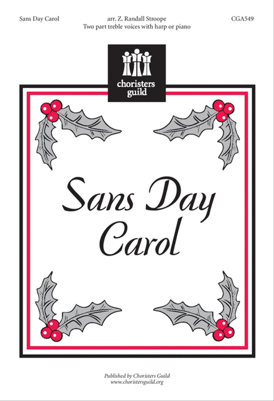 Sans Day Carol 2-Part scores gallery preview page 1