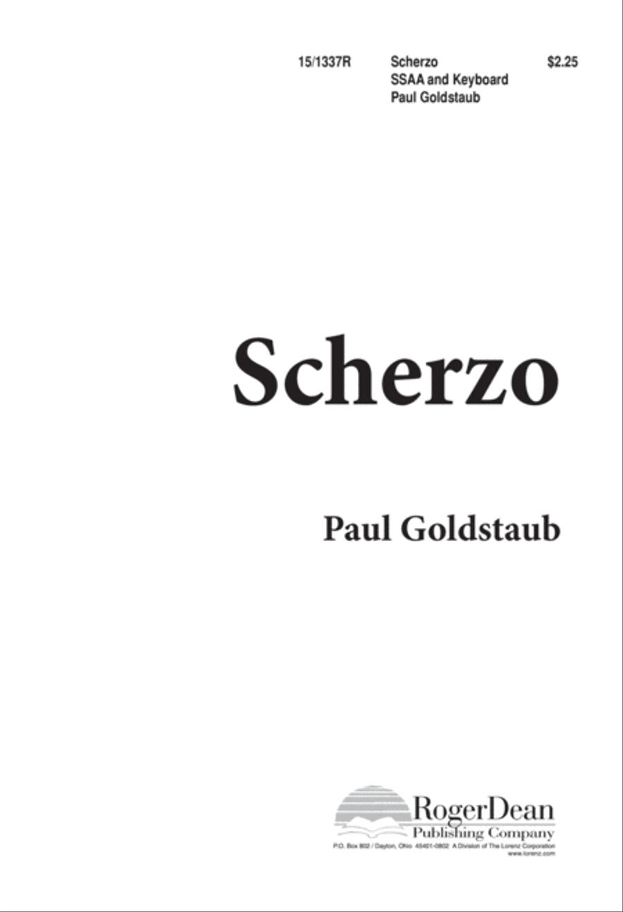 Scherzo Scherzo SSAA scores gallery preview page 2