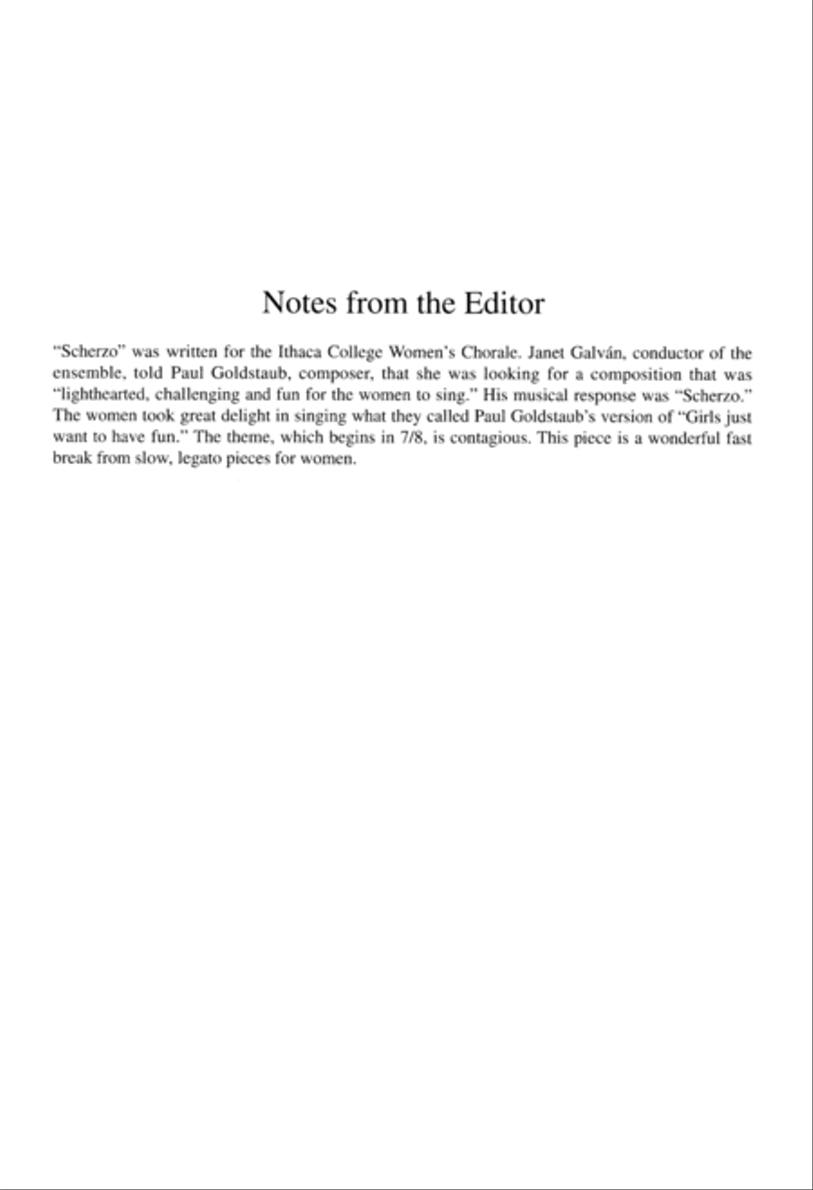 Scherzo Scherzo SSAA scores gallery preview page 3