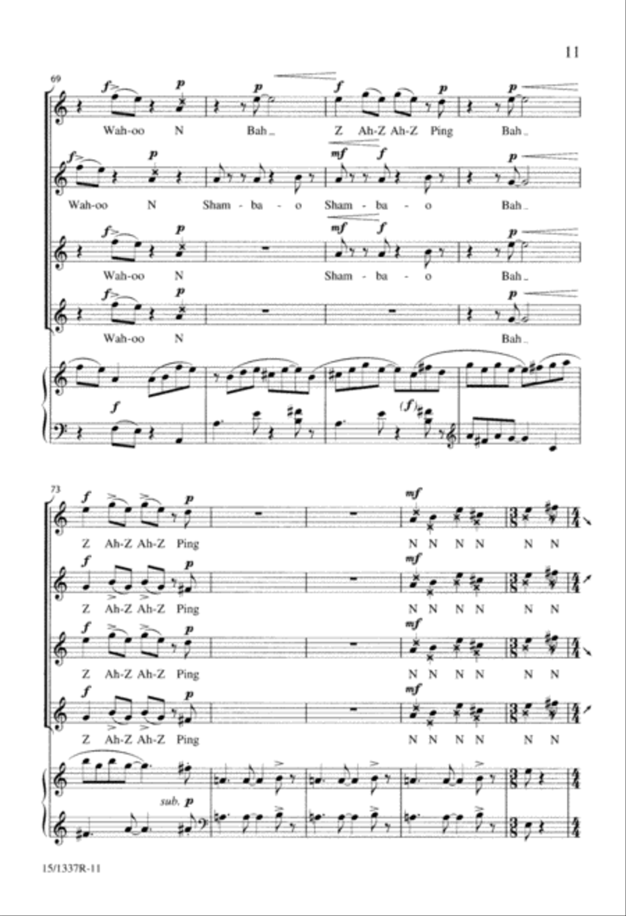 Scherzo Scherzo SSAA scores gallery preview page 12