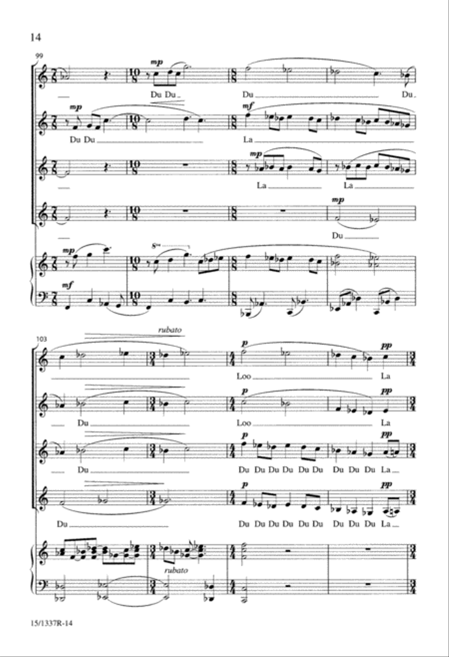 Scherzo Scherzo SSAA scores gallery preview page 15
