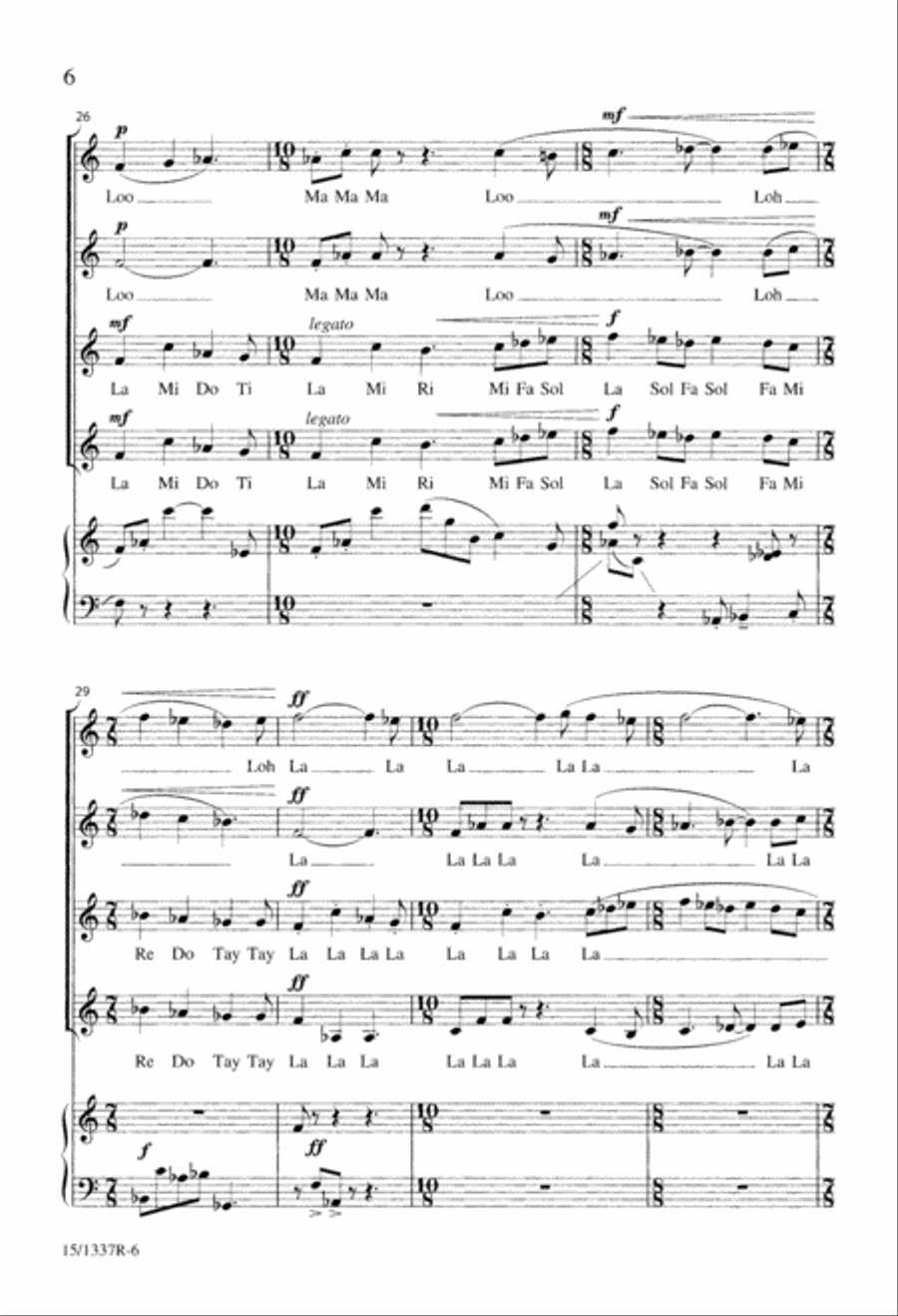 Scherzo Scherzo SSAA scores gallery preview page 7