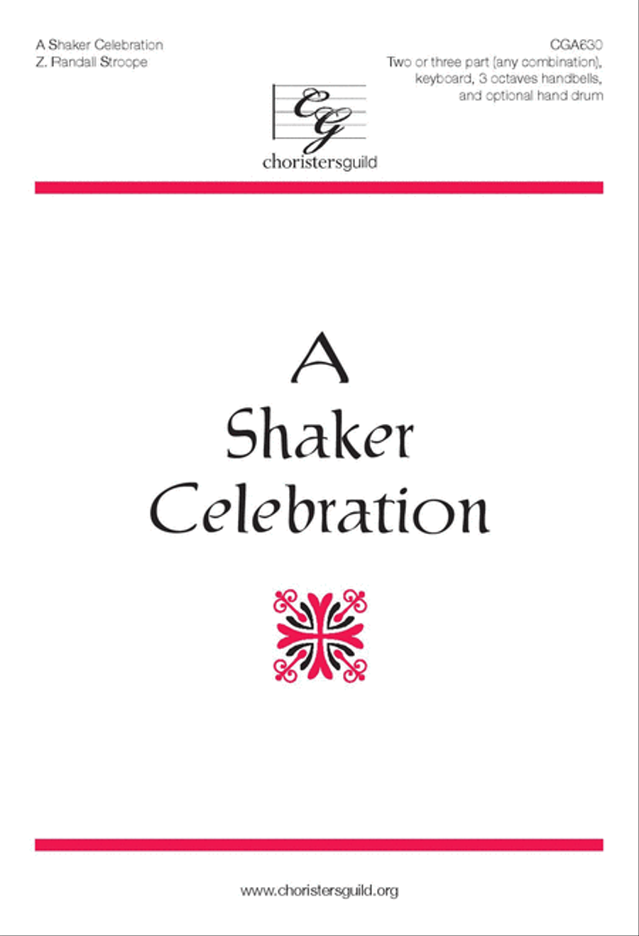 A Shaker Celebration 2-Part scores gallery preview page 1