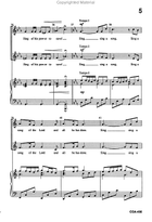 Sing a Jubilant Song 2-Part scores gallery preview page 5