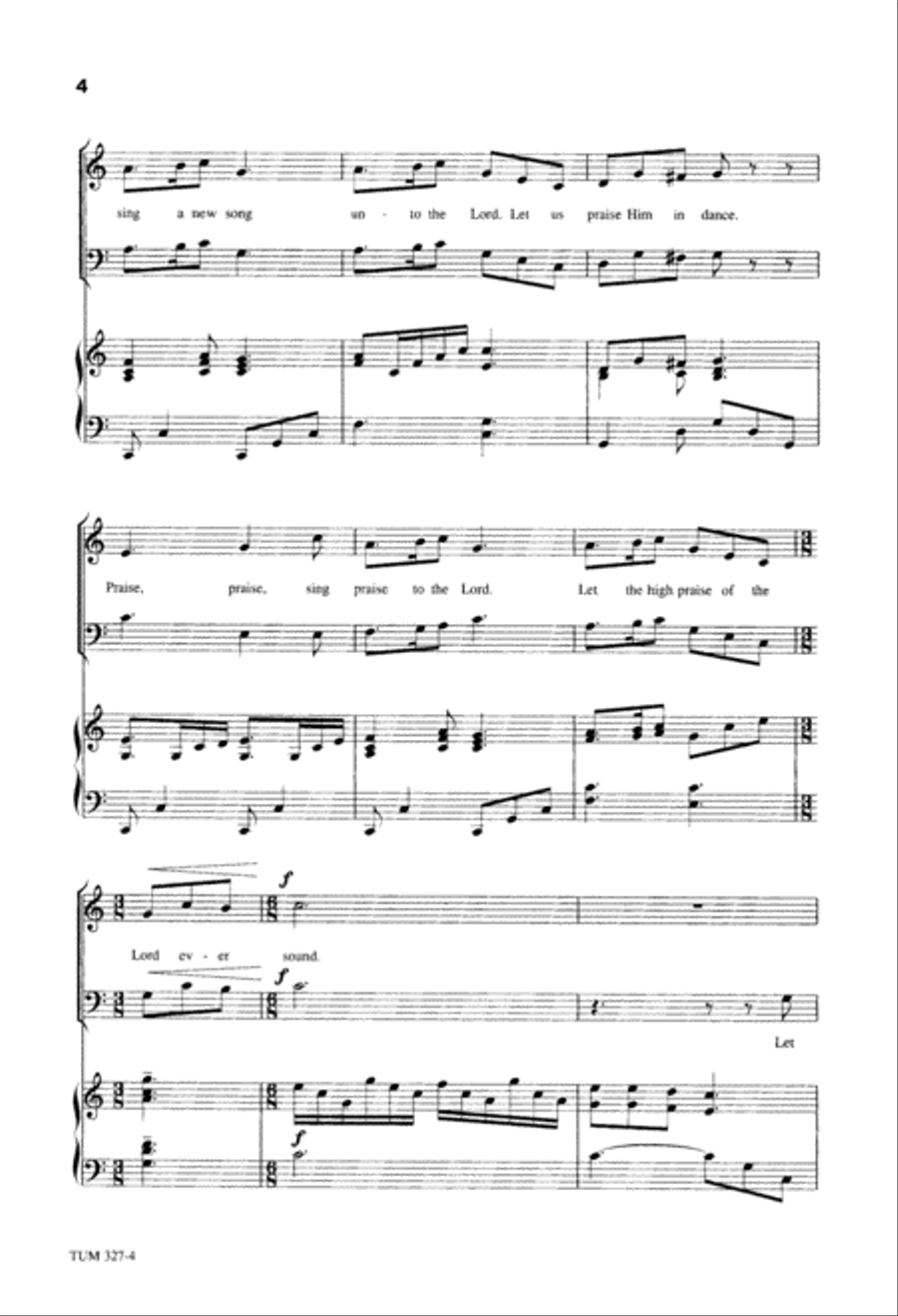 Sing a New Song 2-Part scores gallery preview page 5