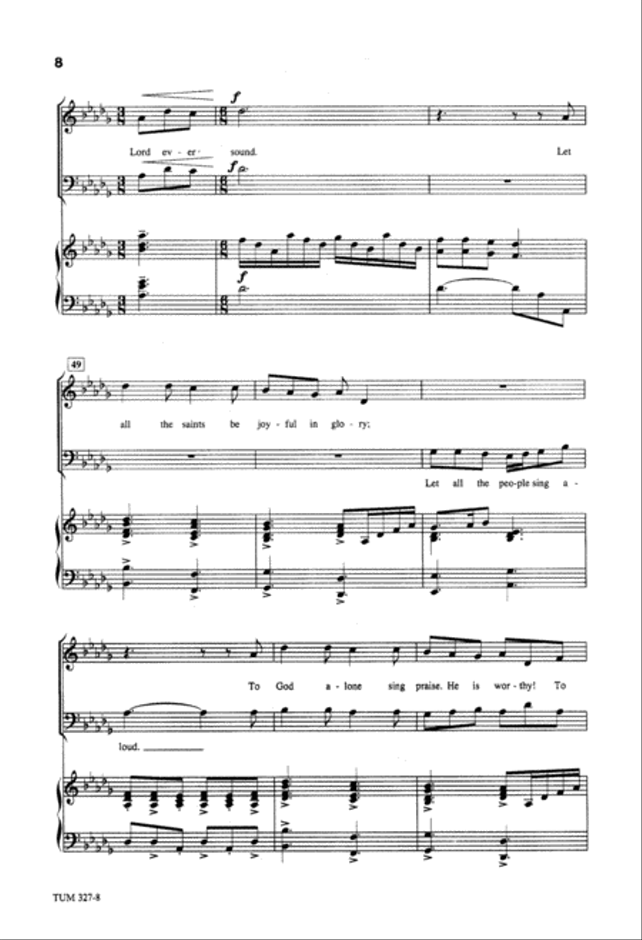 Sing a New Song 2-Part scores gallery preview page 9