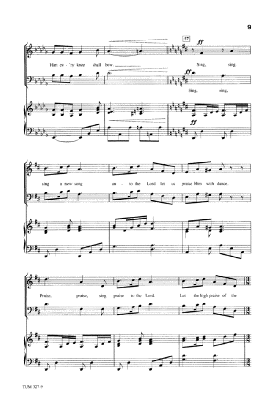 Sing a New Song 2-Part scores gallery preview page 10