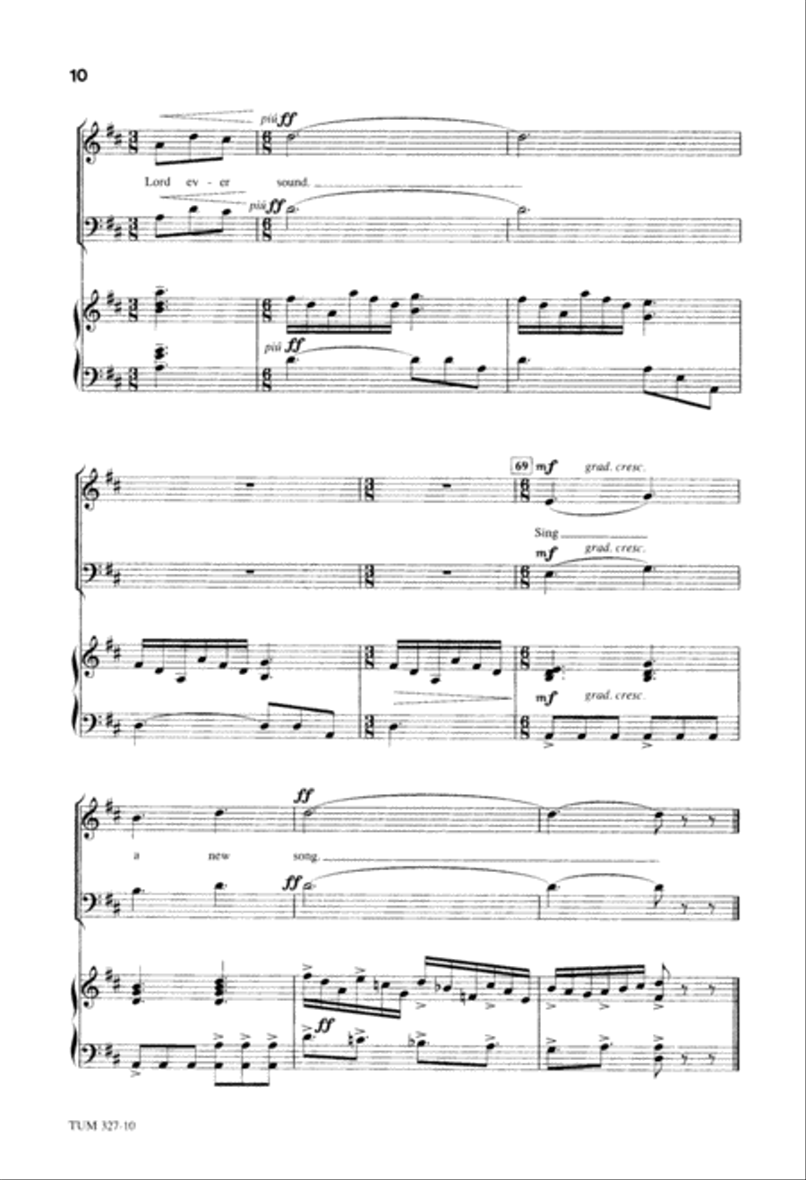 Sing a New Song 2-Part scores gallery preview page 11