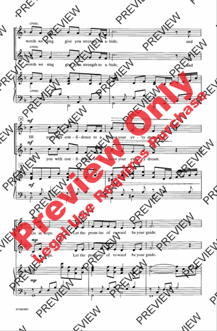 Music in Your Heart Music in Your Heart 2-Part scores gallery preview page 3